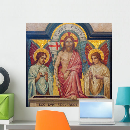 Jerusalem Mosaic Resurrection Wall Decal