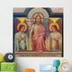 Jerusalem Mosaic Resurrection Wall Decal
