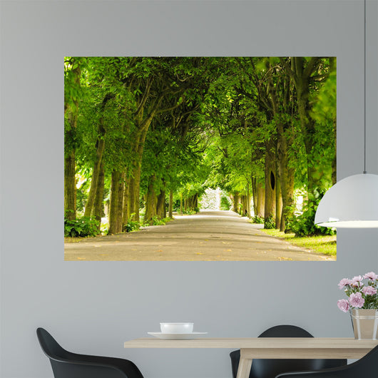 Nature Landscape Garden Pathway Wall Decal