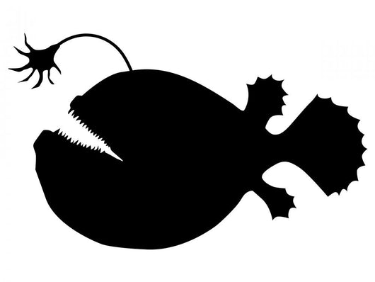 Deep-sea Fish Wall Decal