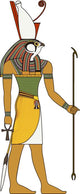 Ancient Egyptian Gods Horus Wall Decal