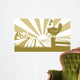Rooster Farm Field Concept Wall Decal