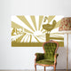 Rooster Farm Field Concept Wall Decal