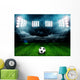 Soccer Ball Field Stadium Wall Decal