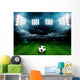 Soccer Ball Field Stadium Wall Decal