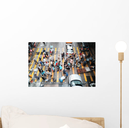 Rush Hour Hong Kong Wall Decal