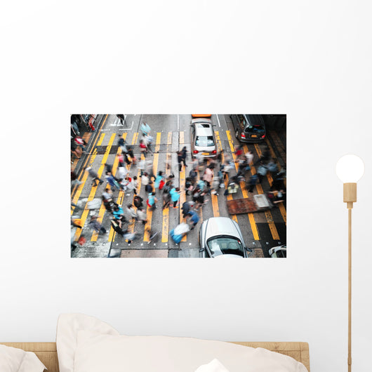 Rush Hour Hong Kong Wall Decal
