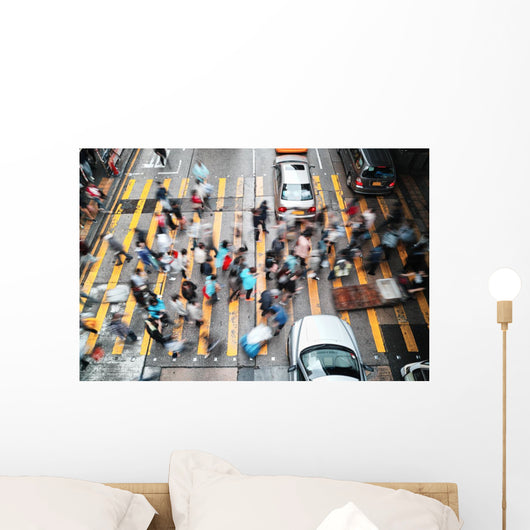 Rush Hour Hong Kong Wall Decal