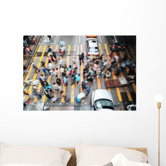 Rush Hour Hong Kong Wall Decal