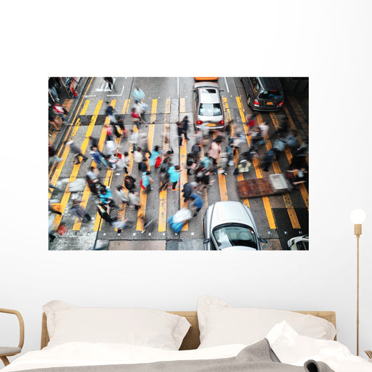 Rush Hour Hong Kong Wall Decal