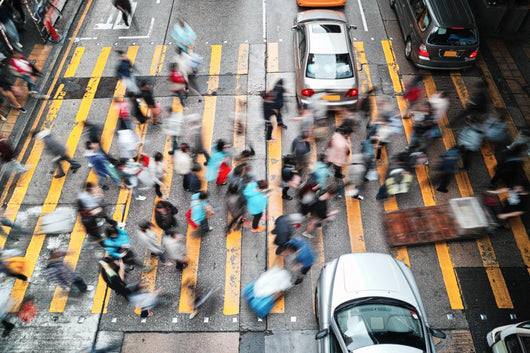 Rush Hour Hong Kong Wall Decal