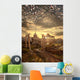 Roman Ruins with Blossomed Wall Decal