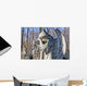Ancient Sad Cemetery Angel Wall Decal