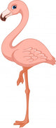 Pink Flamingo Wall Decal
