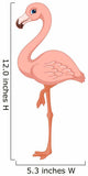 Pink Flamingo Wall Decal