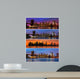 Manhattan with Lights and Wall Decal