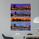 Manhattan with Lights and Wall Decal