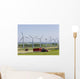 Wind Turbines and Tractors Wall Decal