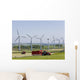 Wind Turbines and Tractors Wall Decal