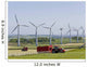 Wind Turbines and Tractors Wall Decal