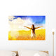 Happy Woman Wall Decal Design 2