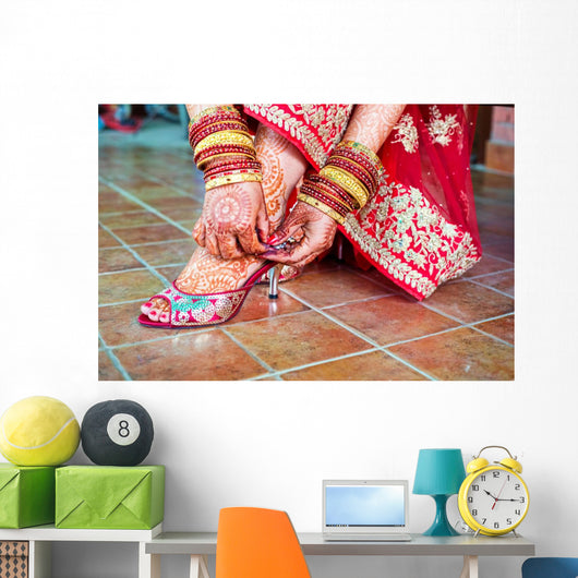 Henna Mehndi Wedding Design Wall Decal
