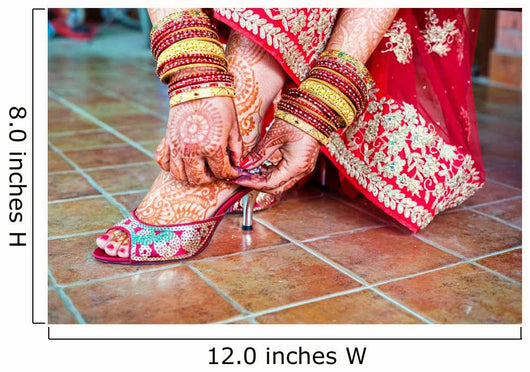 Henna Mehndi Wedding Design Wall Decal