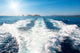 Waves Blue Sea behind Wall Decal