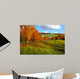Vermont Fall Landscape Rolling Wall Decal
