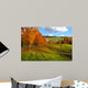 Vermont Fall Landscape Rolling Wall Decal