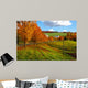 Vermont Fall Landscape Rolling Wall Decal