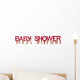 People Hands Holding Red Wall Decal Panoramic Wall Decal Design 2