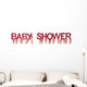 People Hands Holding Red Wall Decal Panoramic Wall Decal Design 2