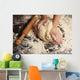 Making Dough Female Hands Wall Decal
