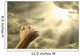Prayer Raised Hands Sky Wall Decal
