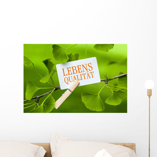 Lebensqualitat Wall Decal