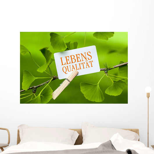 Lebensqualitat Wall Decal