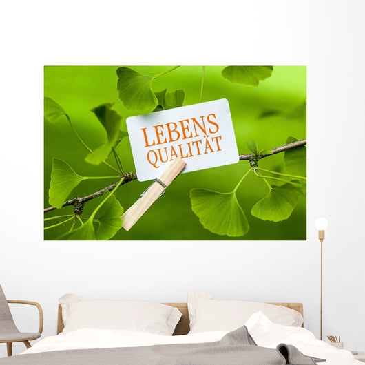 Lebensqualitat Wall Decal