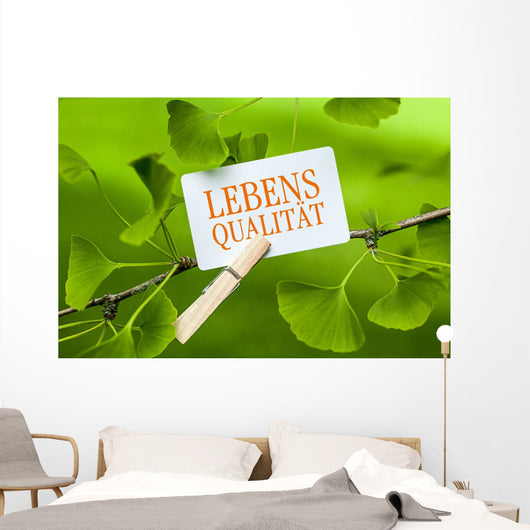 Lebensqualitat Wall Decal