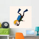 Diver Theme Elements Wall Decal