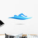 Freestyle Swimmer Silhouette with Wall Decal