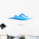 Freestyle Swimmer Silhouette with Wall Decal