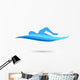 Freestyle Swimmer Silhouette with Wall Decal