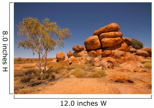 Devil Marbles Australia Wall Decal
