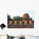 Buddha Statue Ayutthaya Thailand Wall Decal
