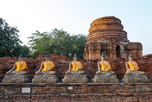 Buddha Statue Ayutthaya Thailand Wall Decal