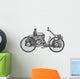 Car Retro White Wall Decal