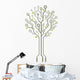 Vector Circuit Board Tree Wall Decal Design 2
