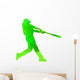 Baseball Player Wall Decal