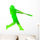 Baseball Player Wall Decal